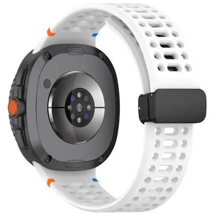 Magnetic Black Silicone Band For Galaxy Watch9/8 Classic