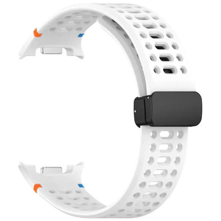 Magnetic Black Silicone Band For Galaxy Watch9/8 Classic