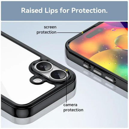 Colorful Acrylic And TPU Phone Case For iPhone 17 Series | Syndmart