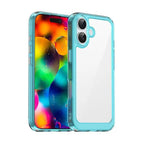 For iPhone 17 / Transparent Blue