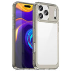 For iPhone 18 Pro Max / Transparent Grey