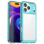 For iPhone 18 Pro Max / Transparent Blue