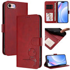 For iPhone SE 2022 / 2020 / 8 / 7 / Wine Red