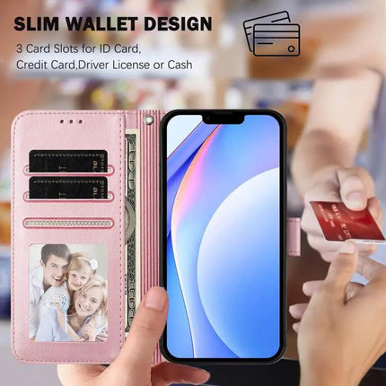 Litter Panda Leather Phone Case For Daily Essentials Carry