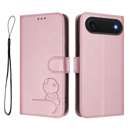 Leather Phone Case With Card Holder For Daily Carry And Everyday Convenience On The Go - pink PU leather wallet case with wrist strap