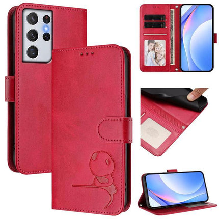 Litter Panda Case For Everyday Essentials And Reliable Phone Protection During Daily Routines - red wallet phone case with card slots, cash pocket, kickstand