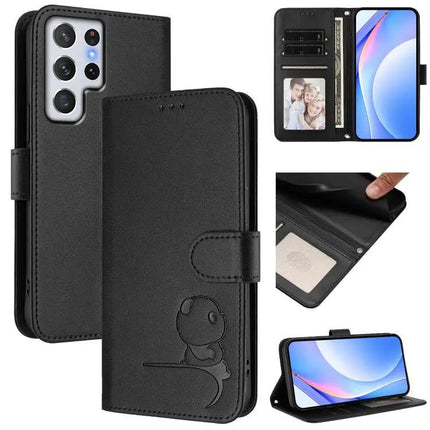Litter Panda Daily Leather Card Case for On the Go