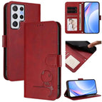 For Samsung Galaxy S22 Ultra 5G / Wine Red