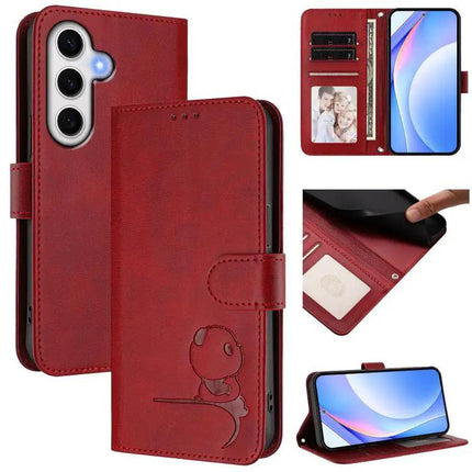 Litter Panda Leather Case For Everyday Card And Cash Storage
