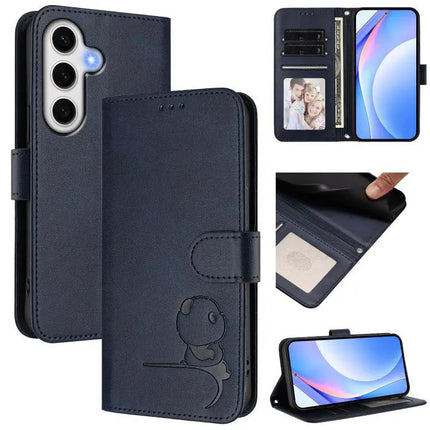 Litter Panda Leather Case For Everyday Card And Cash Storage