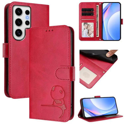 Litter Panda Leather Case For Everyday Card And Cash Storage