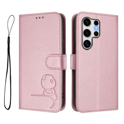 Litter Panda Leather Case For Everyday Card And Cash Storage
