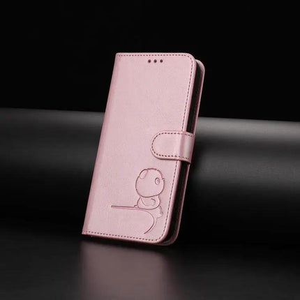 Litter Panda Phone Case With Card Storage For Easy On The Go Everyday Errands And Travel