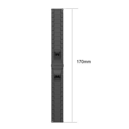 Bamboo Solid Stainless Steel Watch Band Strap 18/20/22/14mm