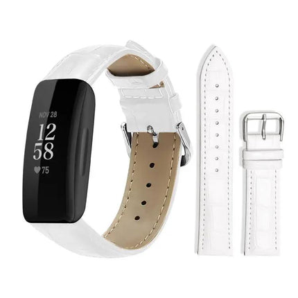 Xdfind Bamboo Texture Leather Watch Band Pin Buckle