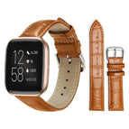 For Fitbit Versa 2/Versa/Versa Lite/Blaze 22mm / Light Brown