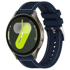 For Galaxy Watch 7 / 6 / 5 / FE 20mm / Midnight Blue