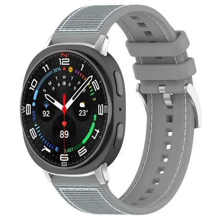 XDFind Hybrid Nylon Silicone Watch Band 22/20/18mm