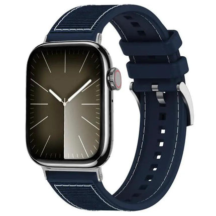 Xdfind Hybrid Nylon Silicone Apple Watch Band 20/22mm