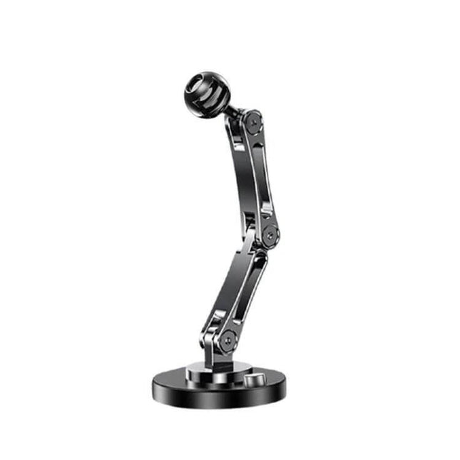 17mm Universal Ball Car Holder Base 360 Degree Rotation — adjustable metal car mount with press-switch, 17mm ball head for smartphone GPS dashcam
