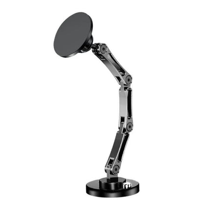 Adhesive Magnetic Car Phone Holder Foldable for Hands Free Driving - concealed foldable dashboard magnetic mount for stable navigation