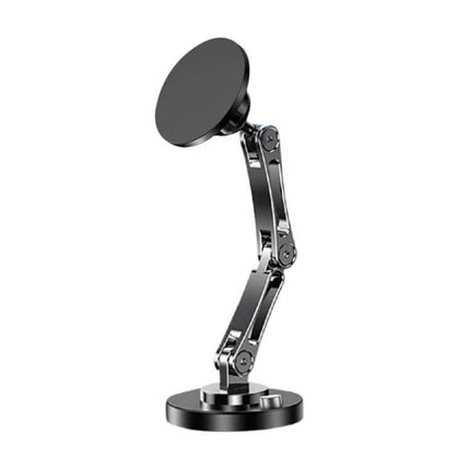 Adhesive Magnetic Car Phone Holder Foldable for Hands Free Driving - concealed foldable dashboard magnetic mount