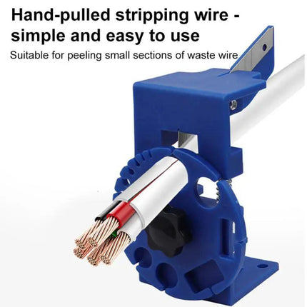 Adjustable Handheld Wire Stripper For Quick Easy Wire Prep