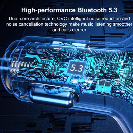 Car Bluetooth Hands-Free Calling Adapter With PD36W Fast Charging - internal Bluetooth 5.3 dual-core chipset and noise-reduction circuitry
