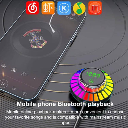 Car Bluetooth Hands Free Calling Adapter With Fast Charging slim vent-mount unit with PD30W+QC18W fast charging and Bluetooth music/call playback