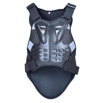 Ghost Racing Motorcycle Armor Vest Chest Protector L XL For Riding black PE shell breathable EVA foam torso protector