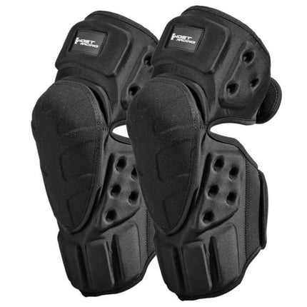 Ghost Racing Kevlar Knee Pads For Motorcycle Riding - black impact-absorbing knee protectors for commuting and sport riding
