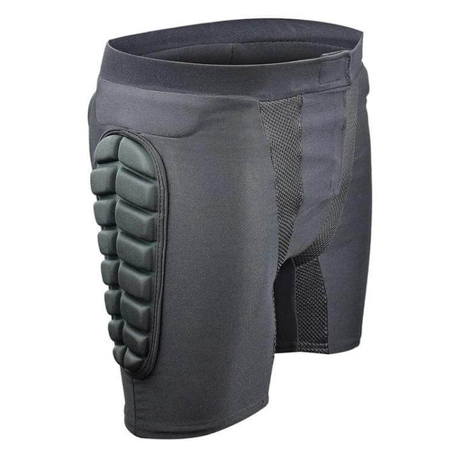 Ghost Racing Hip Protector Pants for Off-Road Motorcycle Riding L-XXXL black Lycra padded hip protection shorts