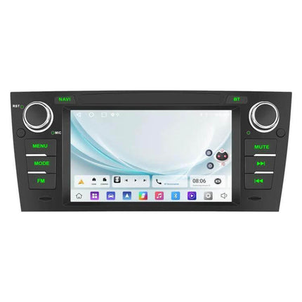 Android 7-Inch Car Navigation System for BMW 3 Series E90 - 7-inch IPS touch screen unit with navigation, Bluetooth, phone mirroring and music controls