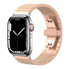 For Apple Watch 38 / 40 / 41 / S10 42mm 20mm / Rose Gold
