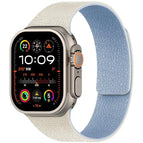 For Apple Watch 42 / 44 / 45 / 46 / 49mm / White Blue