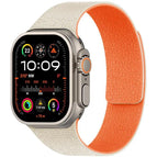 For Apple Watch 42 / 44 / 45 / 46 / 49mm / Starlight Orange
