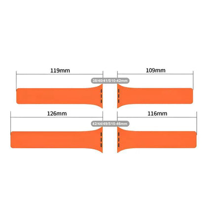 Litchi Texture Magnetic Silicone Apple Watch Band 38-49mm
