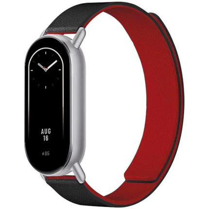 XDFind Magnetic Silicone Watch Band 22mm 14mm Litchi Texture