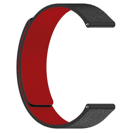 Silicone Watch Band xDfind 14mm Litchi Texture Magnetic