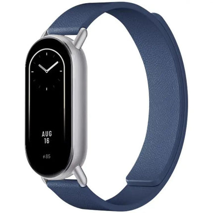 XDFind Magnetic Silicone Watch Band 22mm 14mm Litchi Texture