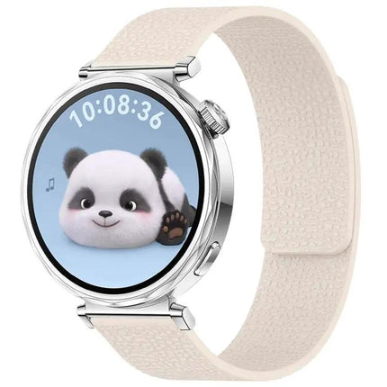 XDFind Magnetic Silicone Watch Band Litchi Texture 18mm 20mm
