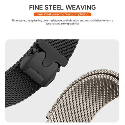 Milanese Stainless Steel Watch Band For Galaxy Watch