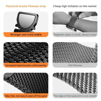 Milanese Stainless Steel Watch Band For Galaxy Watch