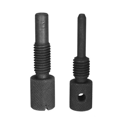 Car Engine Timing Camshaft Lock Tool Kit for Ford, Mazda, Volvo - pair of metal camshaft locking pins for 1.25–2.3L 16V engines