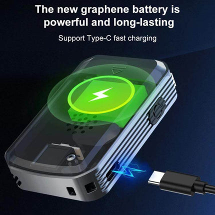 Portable Breath Alcohol Tester for Everyday Personal Use compact graphene battery model showing Type-C charging and quick result display