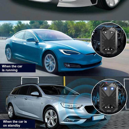 Intelligent Car Ultrasonic Mouse Repeller For Deterring Mice In Cars compact ABS device mounted under seats emitting 18–36 kHz ultrasonic signals