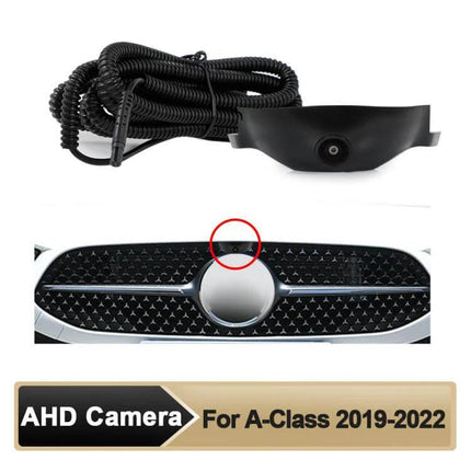 Car Front View Camera for Toyota Lingfang 2020-2023 - front grille-mounted AHD camera with wiring harness for improved low-speed visibility