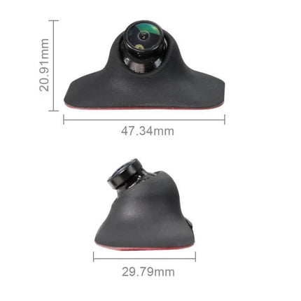 Side View Blind Spot Camera for Safer Vehicle Visibility Monitoring compact angled mounting camera with PC2052 1280x720P sensor and adhesive base