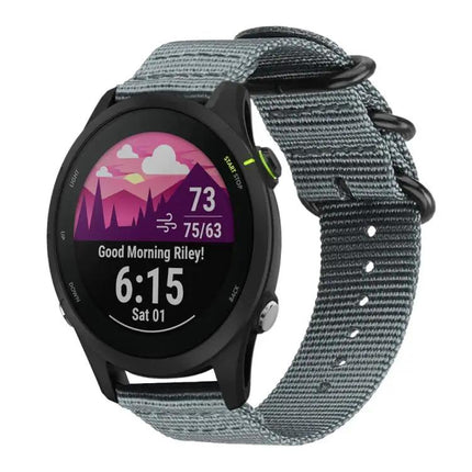 xDfind Nylon Canvas Watch Band Adjustable Length 18-24mm
