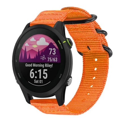 xDfind Nylon Canvas Watch Band Adjustable Length 18-24mm